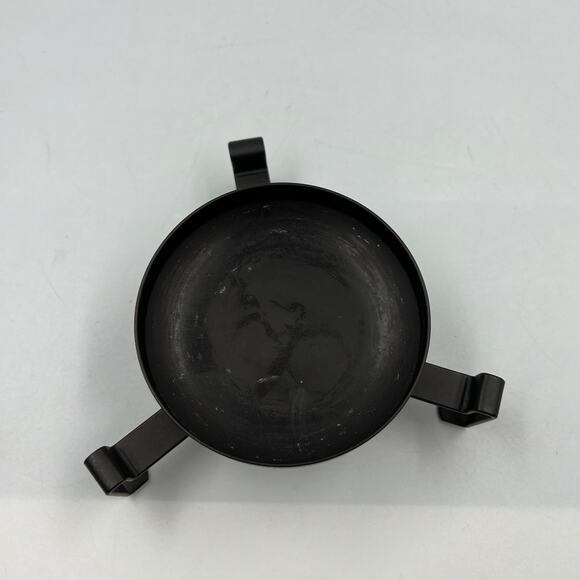 PartyLite 3 Leg Black Steel Table Jar Pillar Tea Light Candle Holder Stand - Picture 6 of 7